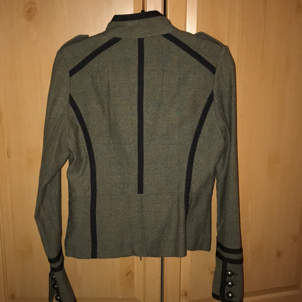 NWOT DEPT Military-Style Fitted Blazer - Picture 2 of 4